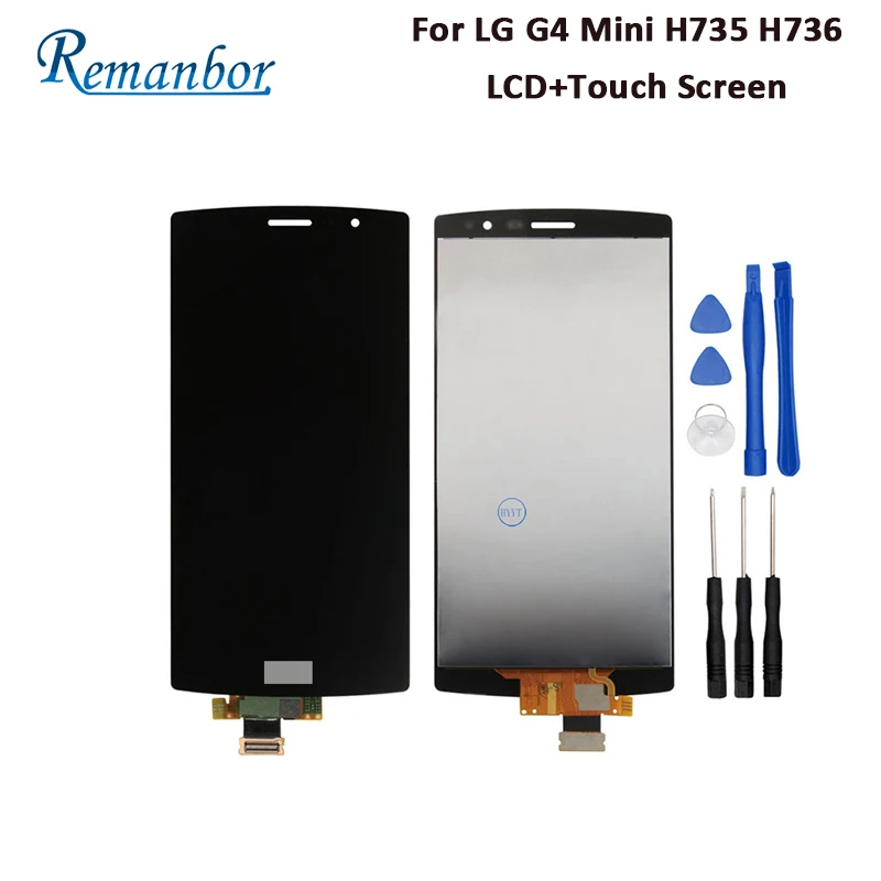 

Remanbor For LG G4 Mini H735 H736 LCD Display And Touch Screen 100% Tested For LG G4 Mini H735 H736 Digital Accessory 5.2''+Tool