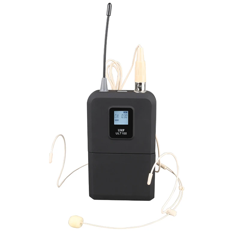 LEORY U-F4000D UHF الكاريوكي ميكروفون لاسلكي نظام مع 4 Bodypack الديناميكي الارسال ميكروفون مؤتمر 4 قنوات جديد