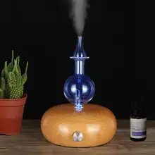 Электронный увлажнитель воздуха эфирное масло диффузор лампа для ароматерапии Электрический Арома диффузор тумана для дома гостиной