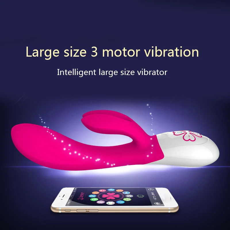 Силиконовый Смарт приложение управление G spot кролик вибратор сильный