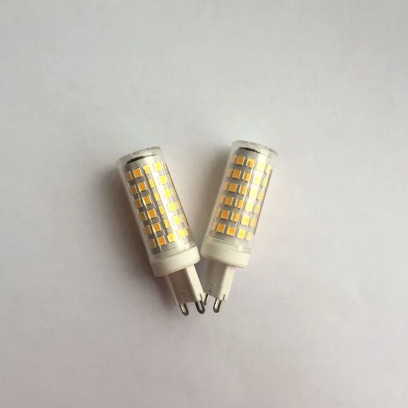 Светодиодная керамическая лампа кукуруза G9 10 Вт 2835SMD 74 светодиодный s 360 лм