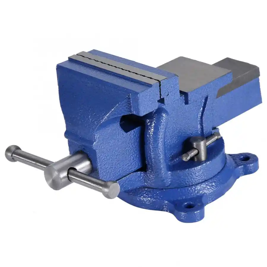 Mini Vise Bench Vise Heavy Duty Tabletop Clamp With Anvil Swivel