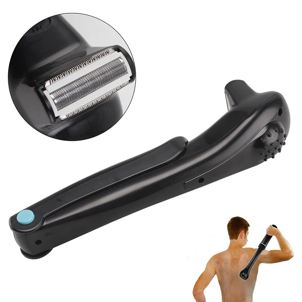 

Razor Long Handle Hair Remover Tools Groomer Portable Foldable Body Trimmer Battery Powered Back Hair Shaver Electric