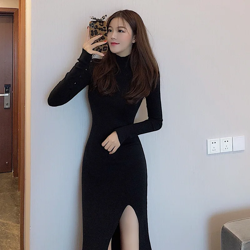 Lychee/платья с высоким воротом из пылеватого материала для девочек Женские
