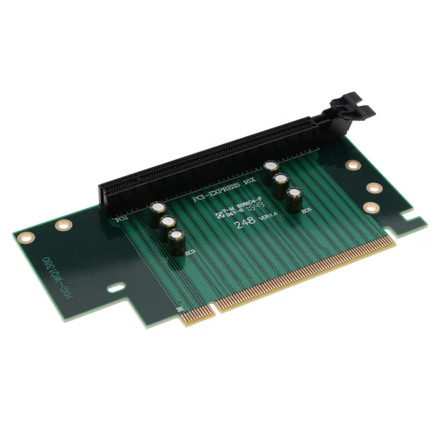 Cheap 1Piece Horizontal Graphics Adapter Card PCIE X16 Matherboard Server Card Cheap 1Piece Horizontal Graphics Adapter Card PCIE X16 Matherboard Server Card