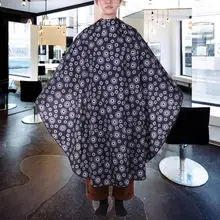 Новая Парикмахерская Ткань на молнии для стрижки волос, водонепроницаемая Парикмахерская накидка для парикмахерской