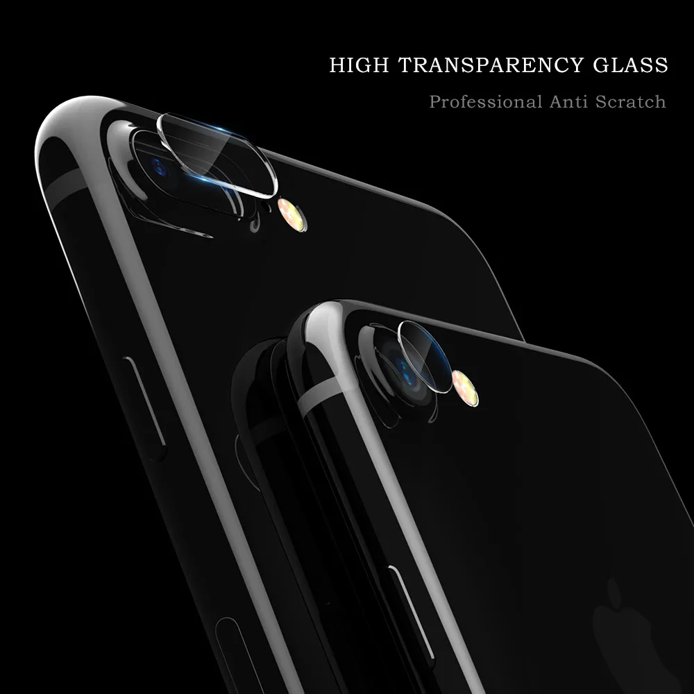 KISSCASE камера Len экран протектор для iPhone X 6 6s 7 8 Plus прозрачная задняя крышка