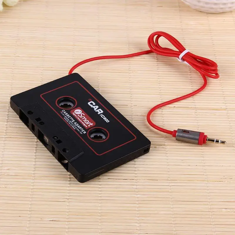 

Electronics 3.5mm Car Tape Converter Cassette Adapter IPod Interface Car For Phone MP3 MP4 Mobile Computer AUX CD Player