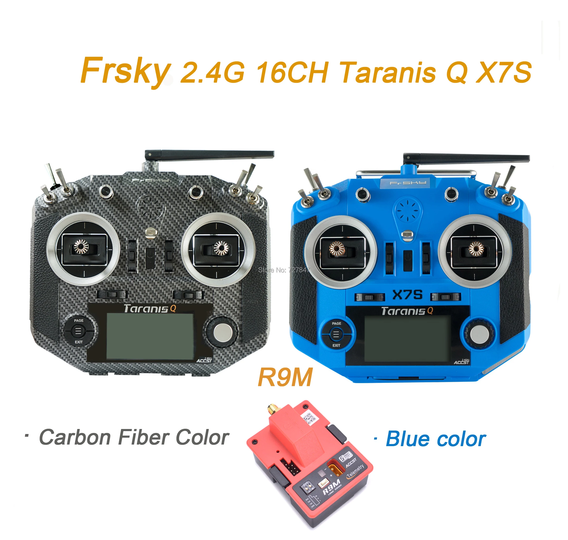 Цена Frsky 2,4G 16CH ACCST Таранис Q X7S передатчик TX режим 2 M7 Gimbal Беспроводной тренер Бесплатная App Link мешок для RC модели