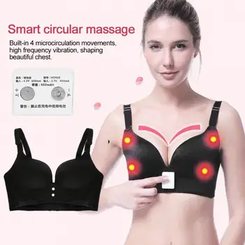 

Electronic Breast Massager Enhancer Ghest Frequency Vibration Massager Bra Enlargement