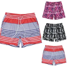 Модные плавки с принтом Повседневные Шорты Для Купания штаны мужские очаровательные купальники высокая эластичная талия новейшая пляжная одежда