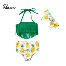 Pudcoco от 0 до 24 месяцев ананас для новорожденных милый купальник для новорожденных девочек купальный костюм Пляжная одежда