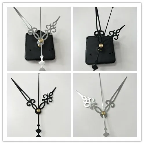 100sets fedex Two Color mechanism Quartz Clock Movement Kit Spindle Mechanism shaft 18.5mm with 3 hands/set Wholesale and Retail | Дом и сад