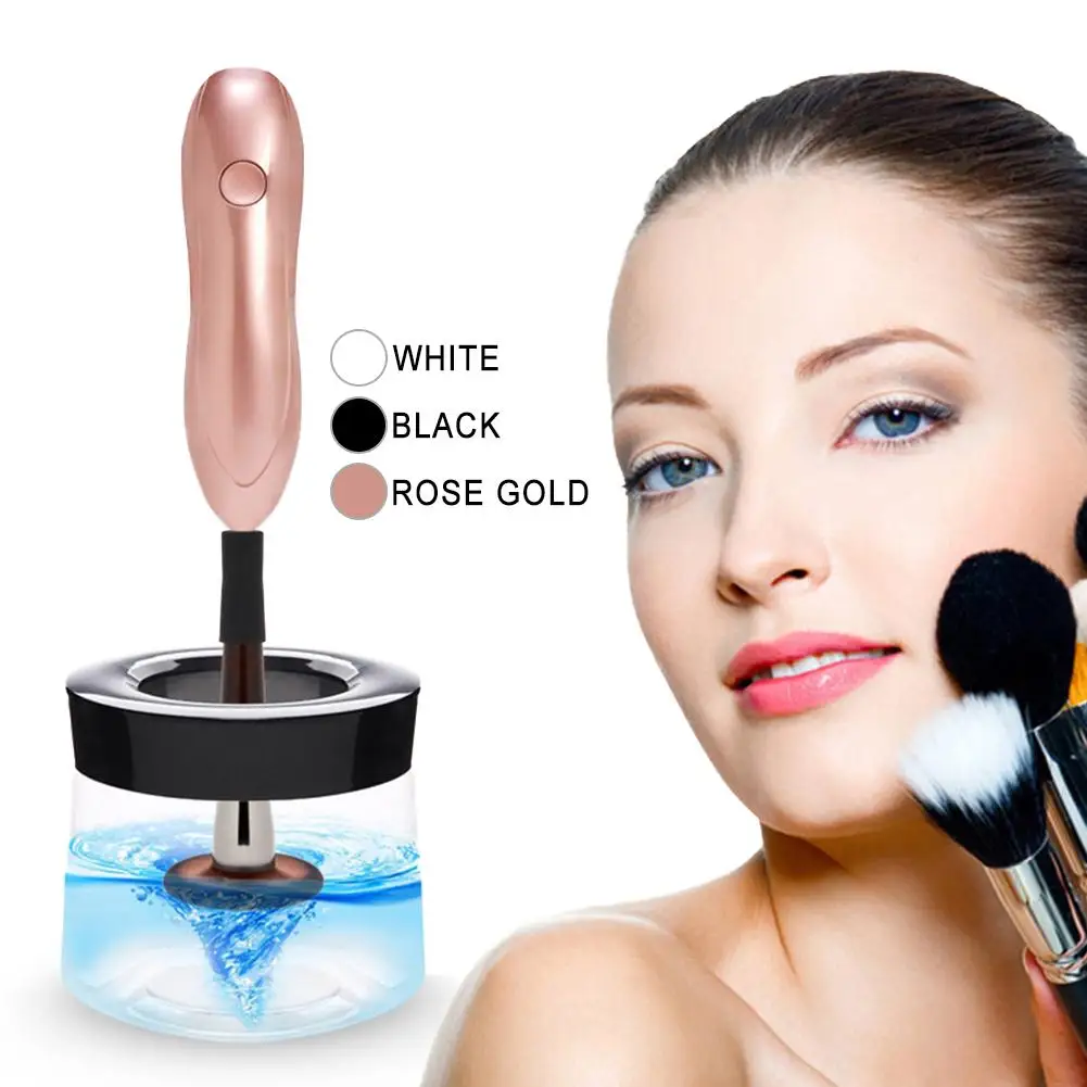 

Electric Makeup Brush Cleaner Spinner Professional Automatic USB Charging Instantly Wash Dry Cleaning Tool