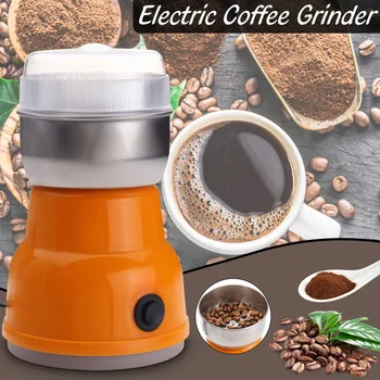 

Portable Auto-manual Coffee grinder Machine EU Plug 220V Home Kitchen Salt Pepper Mill Spice Nuts Electric Coffee Grinder