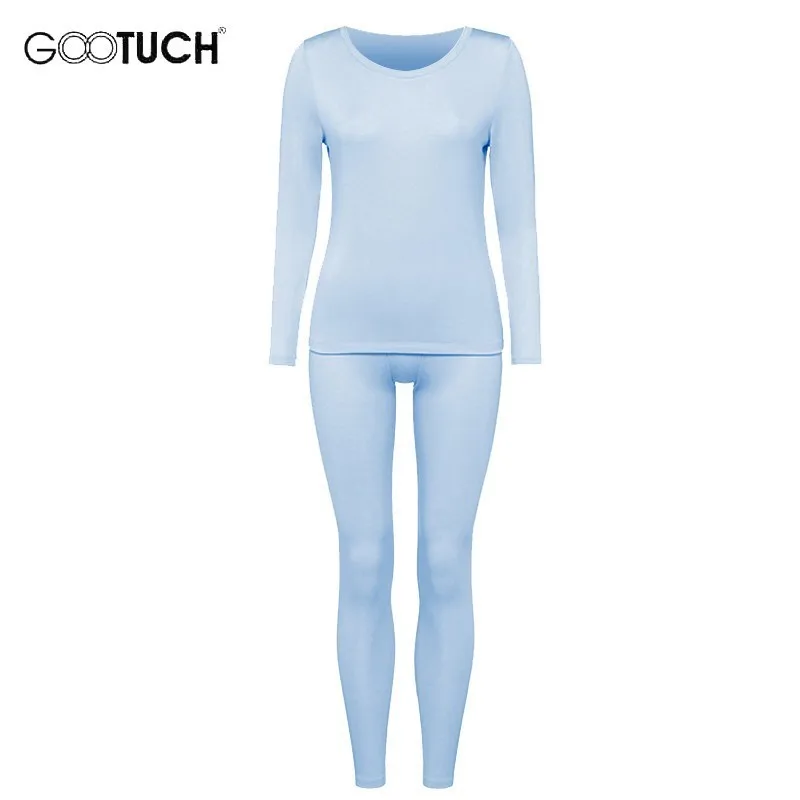 2019 Thermal Underwear Cotton Long Johns Set Womens Winter Thermo