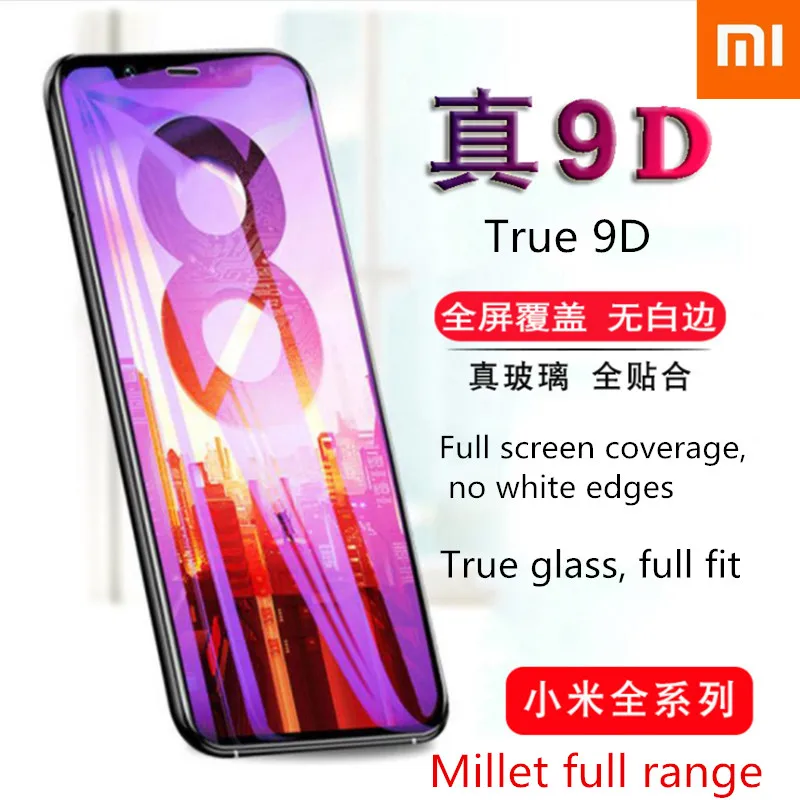 Xiaomi Redmi полное покрытие закаленное стекло для 4X 5 Plus 6A 7 6 Note Pro 4 Pocophone F1 Защитная