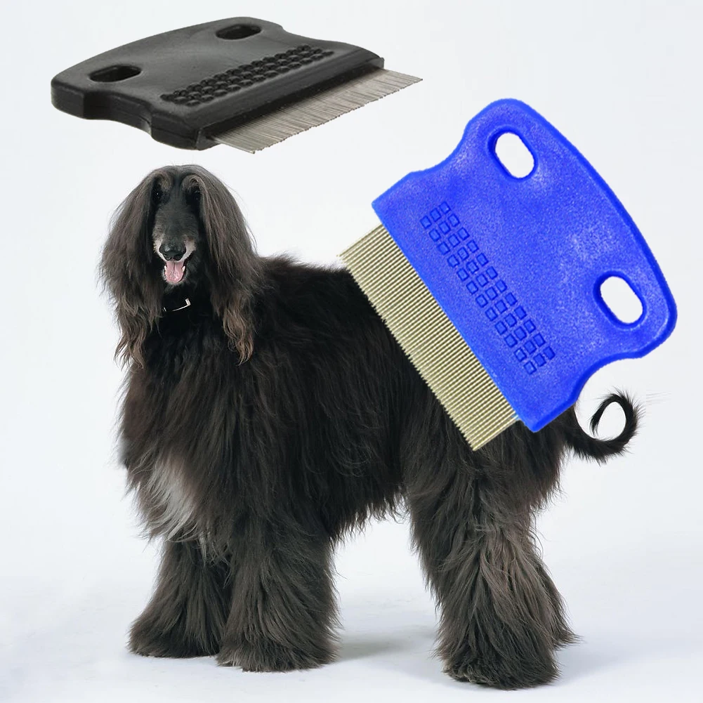 Dog Grooming Stainless Steel Anti static Pets Hair Grooming Two sized