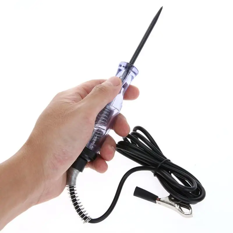 

New 1pc Digital Voltage Tester Test Pen Auto Car Truck Motorcycle Transparent Circuit Diagnostic Tools Fuses Test DC 6V-24V