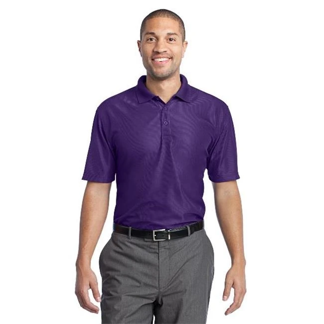 Port Authority K512 Performance Vertical Pique Polo T-Shirt Majestic Purple - 4XL |