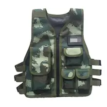 Открытый джедай-Выживание модная камуфляжная одежда Тактический унисекс все годы молния свободный/тонкий(регулируемый) жилет