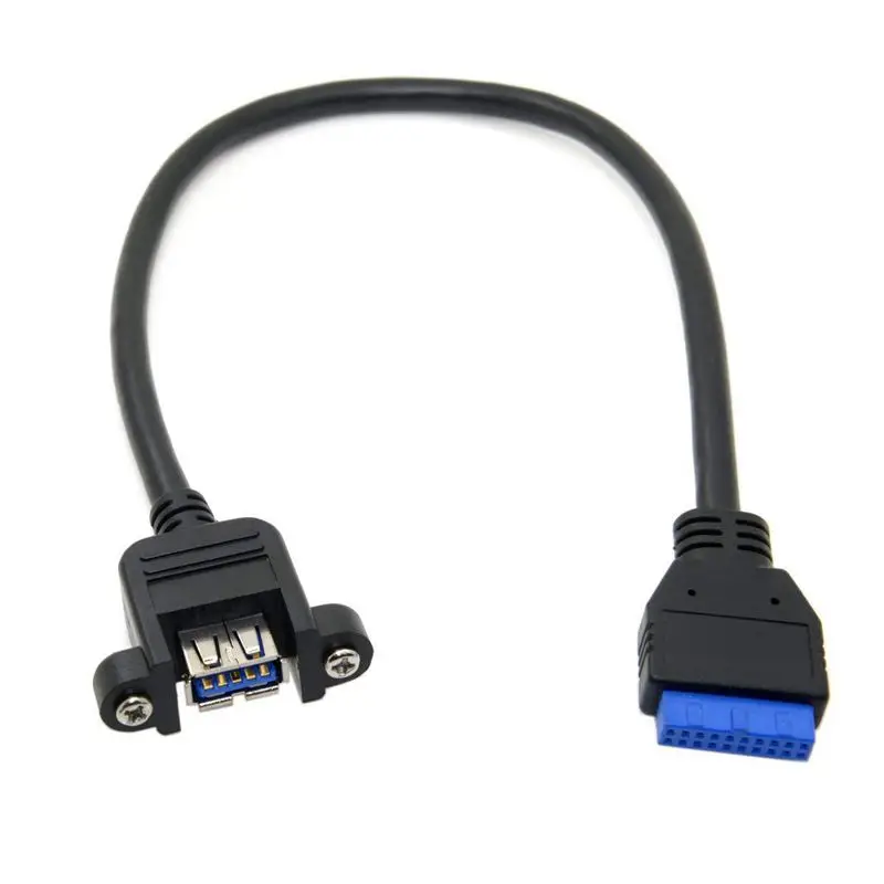 USB 3 0 один порт A гнездо винтовое крепление Тип до вверх угловой материнской платы