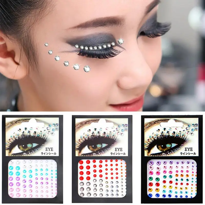 Rhinestone Sticker Tattoo Stick Drill DIY Eye Stick Drill One-time Tattoo Body Painting Beauty Products Makeup Tools Rhinestone Sticker Tattoo Stick Drill DIY Eye Stick Drill One-time Tattoo Body Painting Beauty Products Makeup Tools