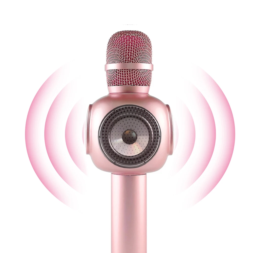 Excelvan Bluetooth беспроводной микрофон портативный динамик KTV для домашней вечеринки