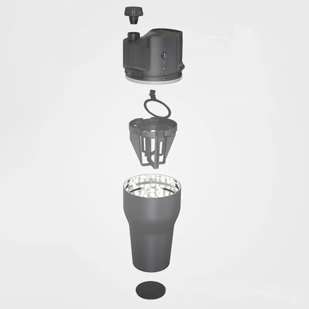 Простая портативная кружка для кофе с фильтром Kcup USB кофеварка путешествий