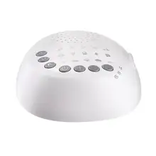 Детский высококачественный музыкальный помощник для сна, белый, шумовая машина, музыкальный плеер с ночным освещением