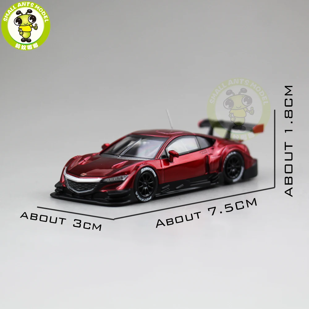 1/64 NSX Concept GT 500 2014 литая металлическая модель автомобиля игрушки для детей подарок
