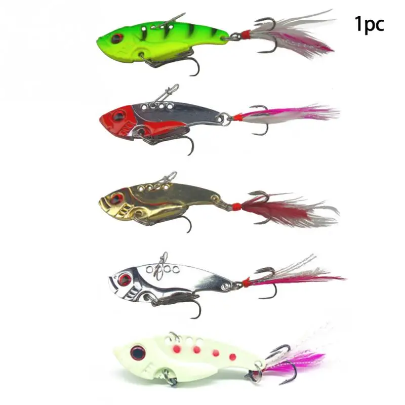 

Fishing Tool Metal Fishing Lure Crankbait Floating Crank Spinnerbait Green and Gold Bait Treble Hook Tackle 12g Life-like