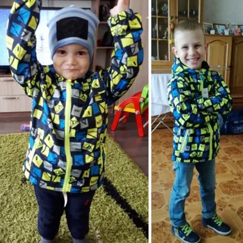 Spring Autumn Boys Jacket Waterproof Windproof Children Outerwear Warm Polar Fleece Coat Hoodie Baby Kids Clothes For 3-12Y 3