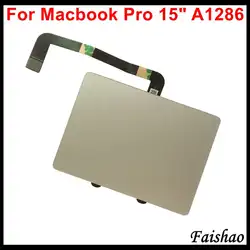 Faishao Новый трекпад Сенсорная панель с гибким кабелем для Apple Macbook Pro 15 "A1286 2009 2010 2011 2012 год Замена