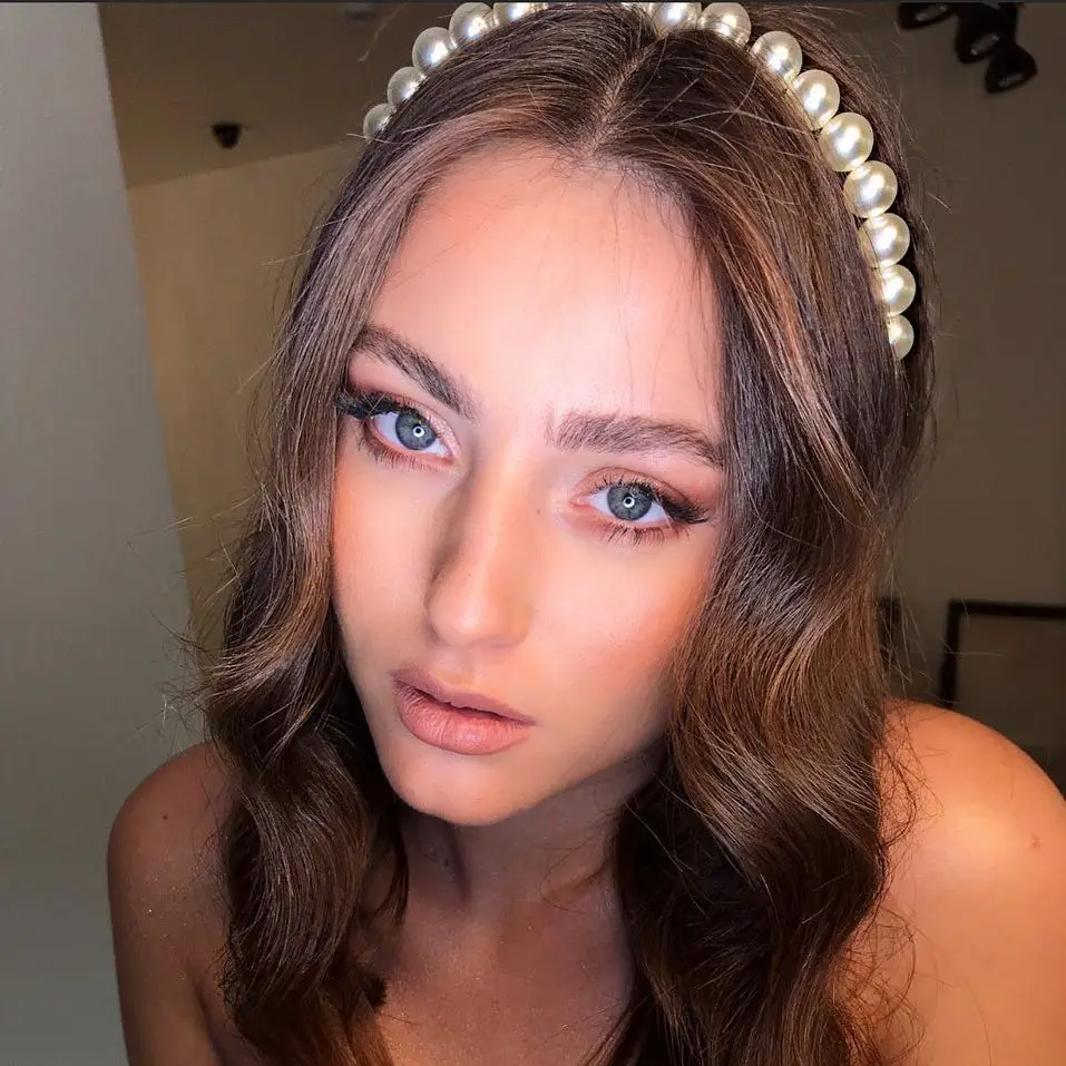 

Flatfoosie 2019 Fashion Korean Hair Pins For Women Female White Simulated Pearls Wedding Hair Clips Accessory Headband Jewelry