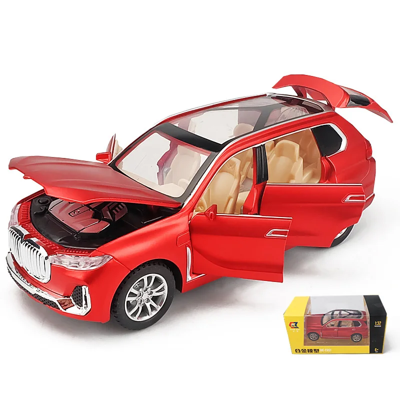 

1:32 X7 Simulation Alloy SUV Diecast Toy Cars X7 Pull Back Off-road Model Children Toys Vehicle Gifts Car