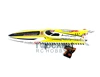 G30H ARTR-RC 54" 30CC Engine Gasoline Fiber Glass RC Racing Boat Radio System Servos Yellow THZH0054 4