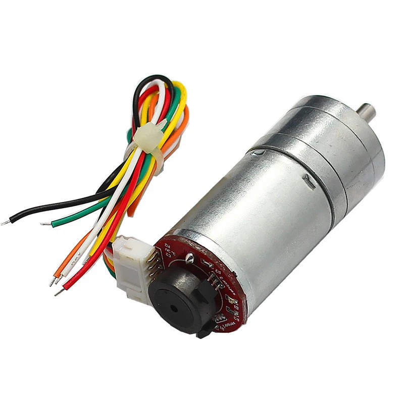 

25GA370 Dc Geared Motor With Encoder Geared Motor Speed Disc Large Power High Torque Motor Balance Car Special Motor