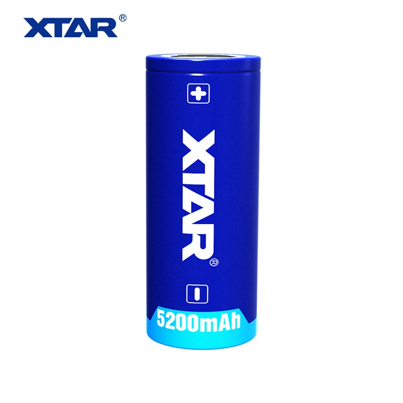 Литий ионный аккумулятор XTAR 26650 5200 мАч 3 6 В специально разработан для