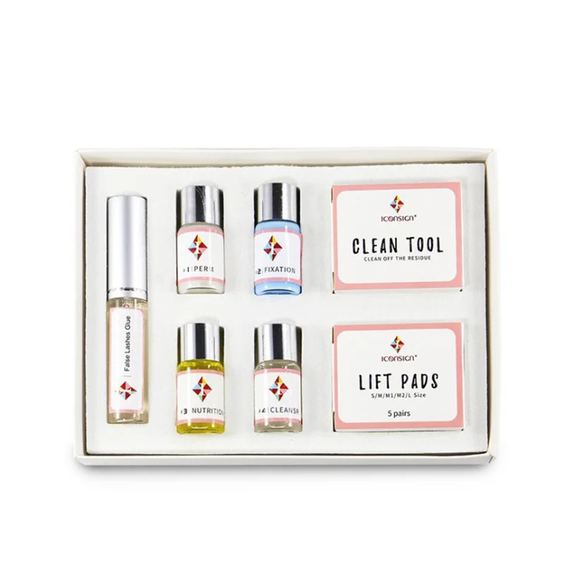 

Eyelash Wave Curling Glue Perm Eye Lashes Lift Perming Lotion Kit Tools Set