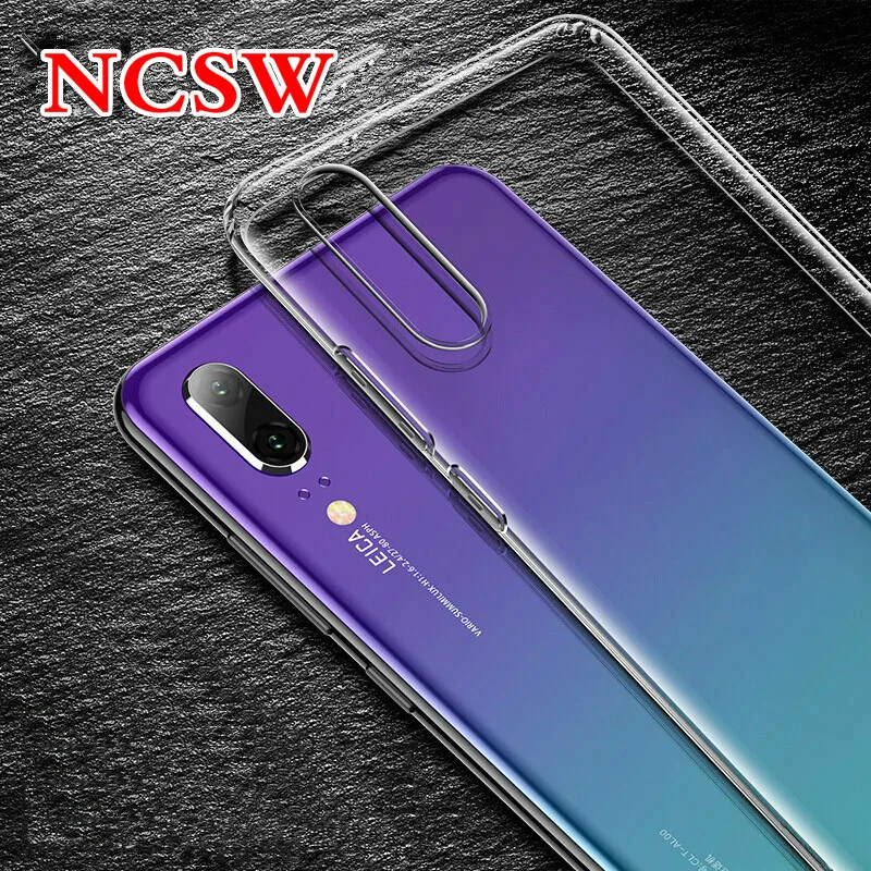 

For Huawei P20 Lite Mate 20 pro Nova 3i 2s Honor 8X Max 7X 6X 10 9 Back Protector Clear Soft Silicone TPU Crystal Slim Anti Slip