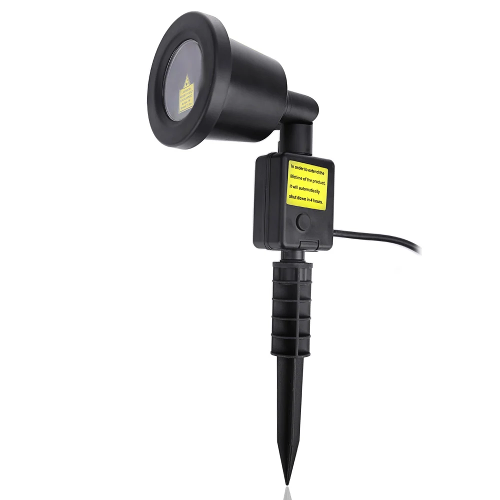 В продаже открытый динамический Газон лампа Звезда проектор Лазерный свет для праздника партии освещение в саду лазерный Открытый свет