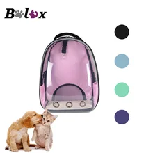 Дышащий рюкзак-переноска для собак кошек сумка для перевозки животных рюкзак щенок котенок кошек маленькая собака пространство капсула Сумки для животных