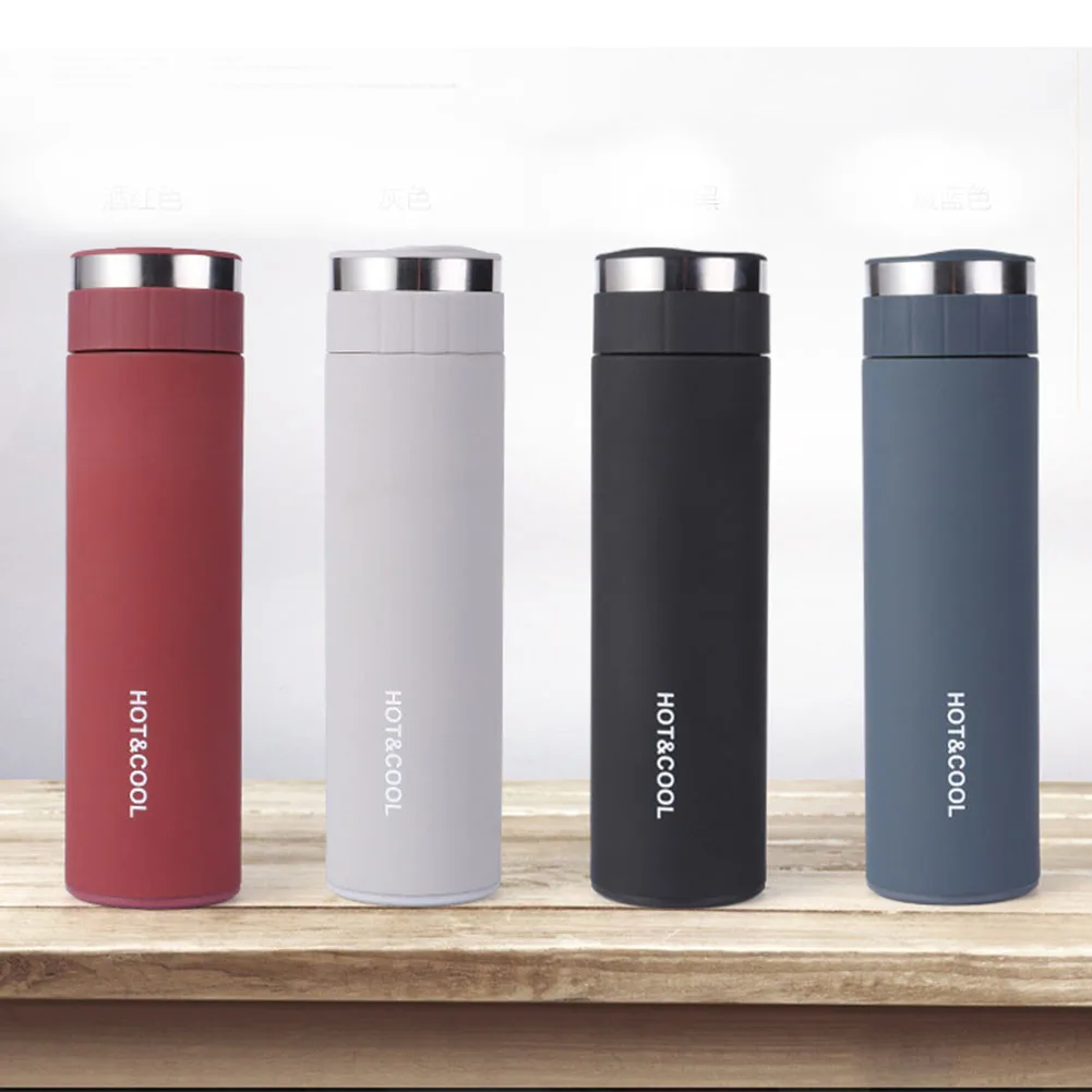 Fashion 3 Colors Thermal Bottle Thermocup Travel Drink Bottle 500ml