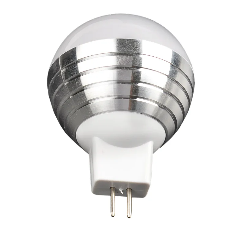 

1Pc E27 LED RGB Bulb lamp AC110V 220V 3W LED RGB Spot light dimmable magic Holiday RGB lighting+IR Remote Control 16 colors