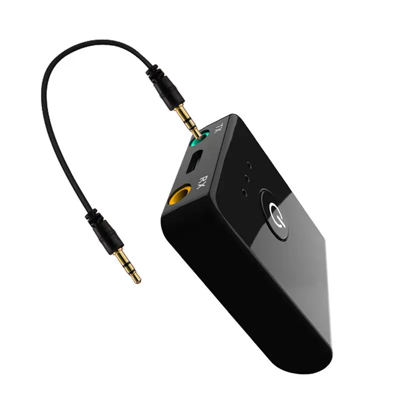 2в1 Bluetooth передатчик приемник Nfc для ТВ Dvd Mp3 ПК 3 5 мм Беспроводная стерео Музыка