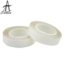 Wholesale 100rolls 1cm*3m Double Side Strong Hair Adhesive Glue Tape for Tape Hair PU Skin Weft Hair Extension Last for 1-3days