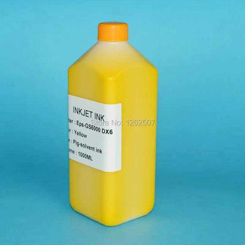 

Outdoor Waterproof Oil Based Pigment Ink Eco Solvent Printing inks For Epson DX4 DX5 DX6 DX7 DX9 DX10 DX11 TPF Printers