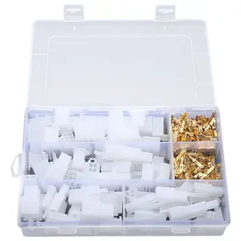 

GYTB 40 Set Auto Electrical Wire Cable Connector Terminal 2.8 Mm 2 3 4 6 Pin For Motorbike Car Boat Internal Wiring