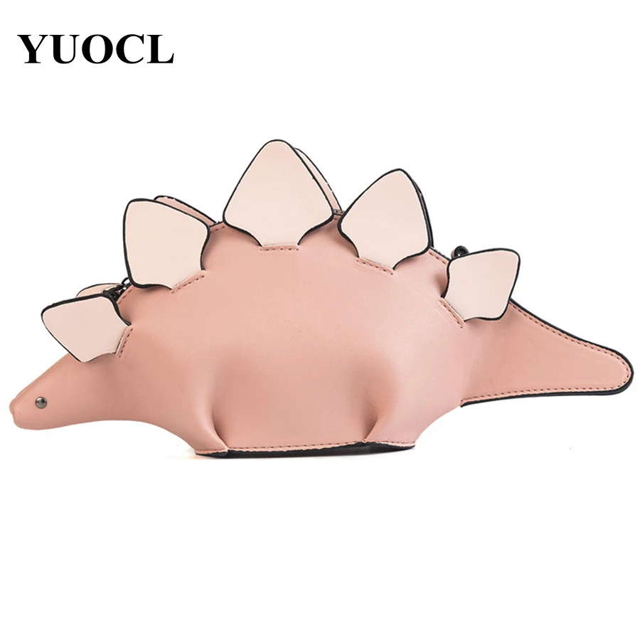 

Creative Chameleon Cartoon Handbags Flap 3D Funny Dinosaur Animal Messenger Bag Panelled Shoulder Crossbody Bags For Women 2019